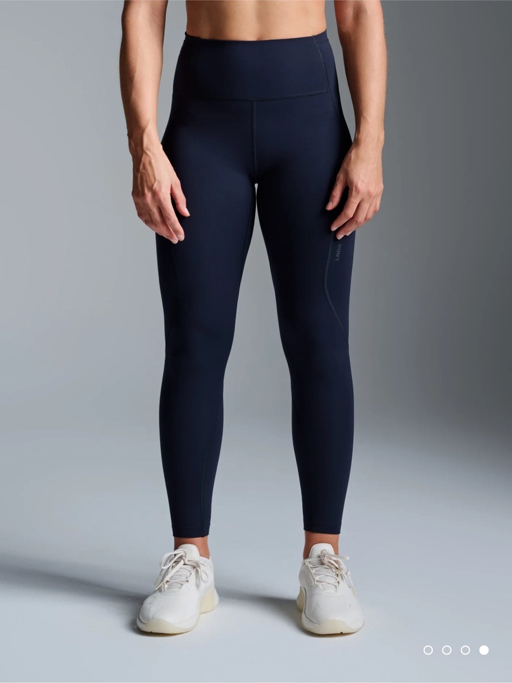 LNDR Limitless Pocket 7/8 Leggings Size S Small Navy Blue AL1101 / 188